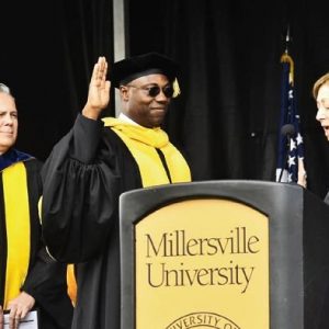 Ghanaian takes office as president of Millersville University